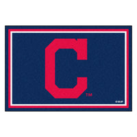 MLB - Cleveland Indians 5ft. x 8 ft. Plush Area Rug