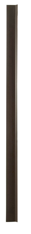 M-D 0.13 in. H x 48 in. L Prefinished Brown Vinyl Wall Base (Pack of 18)