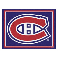 NHL - Montreal Canadiens 8ft. x 10 ft. Plush Area Rug