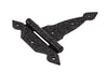 National Hardware 1/8 in. W X 6 in. L Black Steel Spear T Hinge 1 pk