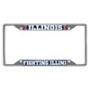 University of Illinois Metal License Plate Frame