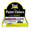 SureSwatch 9 in. W X 12 in. L Clear Plastic Paint & Stick Paint Samples