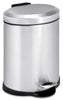 Honey-Can-Do 1.3 gal Silver Stainless Steel Step-On Trash Can