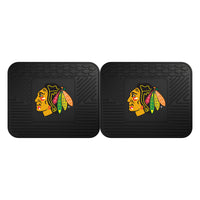 NHL - Chicago Blackhawks Back Seat Car Mats - 2 Piece Set