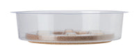 Miracle-Gro 1.5 in. H X 8 in. D Cork/Plastic Hybrid Plant Saucer Clear (Pack of 24).