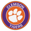 Clemson University Roundel Rug - 27in. Diameter