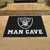 NFL - Las Vegas Raiders Man Cave Rug - 34 in. x 42.5 in.