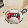 University of Nevada, Las Vegas (UNLV) Baseball Rug - 27in. Diameter