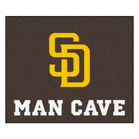 MLB - San Diego Padres Man Cave Rug - 5ft. x 6ft.