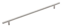 Amerock Bar Flush Pull Stainless Steel 1 pk (Pack of 10)