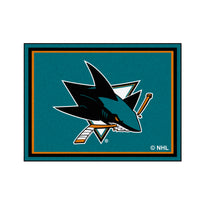 NHL - San Jose Sharks 8ft. x 10 ft. Plush Area Rug