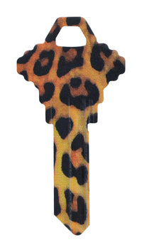 Hillman Wackey Leopard House/Office Universal Key Blank Single (Pack of 6).