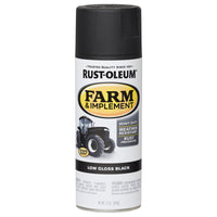 Rust-Oleum Specialty Indoor and Outdoor Low Gloss Black Farm & Implement 12 oz.