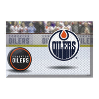 NHL - Edmonton Oilers Rubber Scraper Door Mat