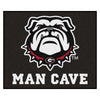 University of Georgia Black Man Cave Rug - 5ft. x 6ft.