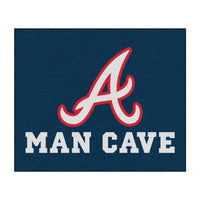 MLB - Atlanta Braves Man Cave Rug - 5ft. x 6ft.