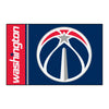 NBA - Washington Wizards Uniform Rug - 19in. x 30in.