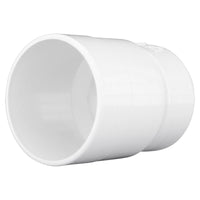 Charlotte Pipe 3 in. Hub X 4 in. D Spigot PVC Pipe Adapter 1 pk