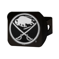 NHL - Buffalo Sabres Black Metal Hitch Cover