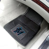 MLB - Miami Marlins Heavy Duty Car Mat Set - 2 Pieces