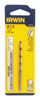 Irwin #24 X 3-1/8 in. L High Speed Steel Wire Gauge Bit Straight Shank 1 pc