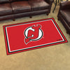 NHL - New Jersey Devils 4ft. x 6ft. Plush Area Rug