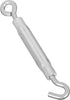 Stanley Hardware N221-846 3/16" x 5-1/2" Zinc Plated Hook To Eye Turnbuckle (Pack of 10)