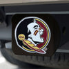 Florida State University Black Metal Hitch Cover - 3D Color Emblem