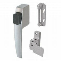 Prime-Line Nickel Silver Aluminum Push Button Latch 1 pk