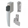 Prime-Line Nickel Silver Aluminum Push Button Latch 1 pk