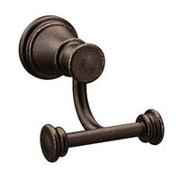 OIL RUBBED BRONZE DOUBLE ROBE HOOK