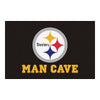 NFL - Pittsburgh Steelers Man Cave Rug - 19in. x 30in.