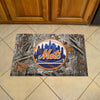 MLB - New York Mets Camo Camo Rubber Scraper Door Mat