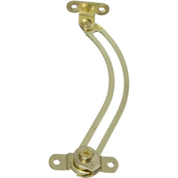 V1892L Friction Lid Support - Polished Brass