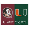 House Divided - Florida State / Miami House Divided Rug