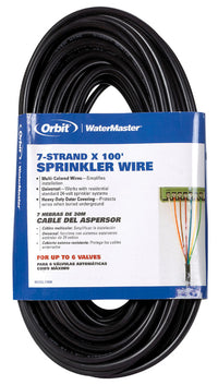 Orbit 7-Strand PVC Sprinkler Valve Control Wire 100 ft.