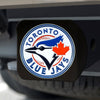 MLB - Toronto Blue Jays Black Metal Hitch Cover - 3D Color Emblem