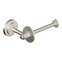 BRUSHED NICKEL SINGLE-POST PAPER HOLDER