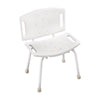 Delta White Plastic Tub & Shower Chair 11 L x 28-3/4 H x 19 W in.