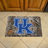 University of Kentucky Camo Rubber Scraper Door Mat