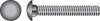 Hillman 1/4 in. X 4-1/2 in. L Zinc-Plated Steel Carriage Bolt 100 pk