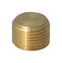 JMF Company 3/4 in. MPT Brass Counter Sunk Plug