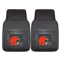 NFL - Cleveland Browns Heavy Duty Car Mat Set - 2 Pieces