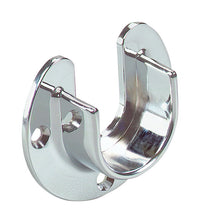 Knape & Vogt 2-1/4 in. L X 1-5/16 in. D Polished Chrome Steel Closet Rod Flange (Pack of 12).