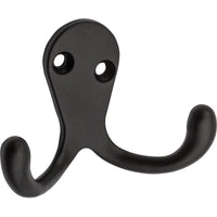 V163 Double Clothes Hook 2/pk - Oil-Rubbed Bronze