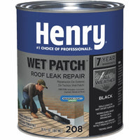 Henry He208030 1 Quart Wet Patch® Roof Cement  (Pack Of 12)