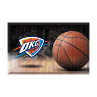 NBA - Oklahoma City Thunder Rubber Scraper Door Mat