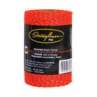 Stringliner PRO Mason's Line Refill 500 ft. Black/Orange Bonded Braided Line