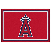 MLB - Los Angeles Angels 5ft. x 8 ft. Plush Area Rug