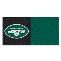 NFL - New York Jets Team Carpet Tiles - 45 Sq Ft.